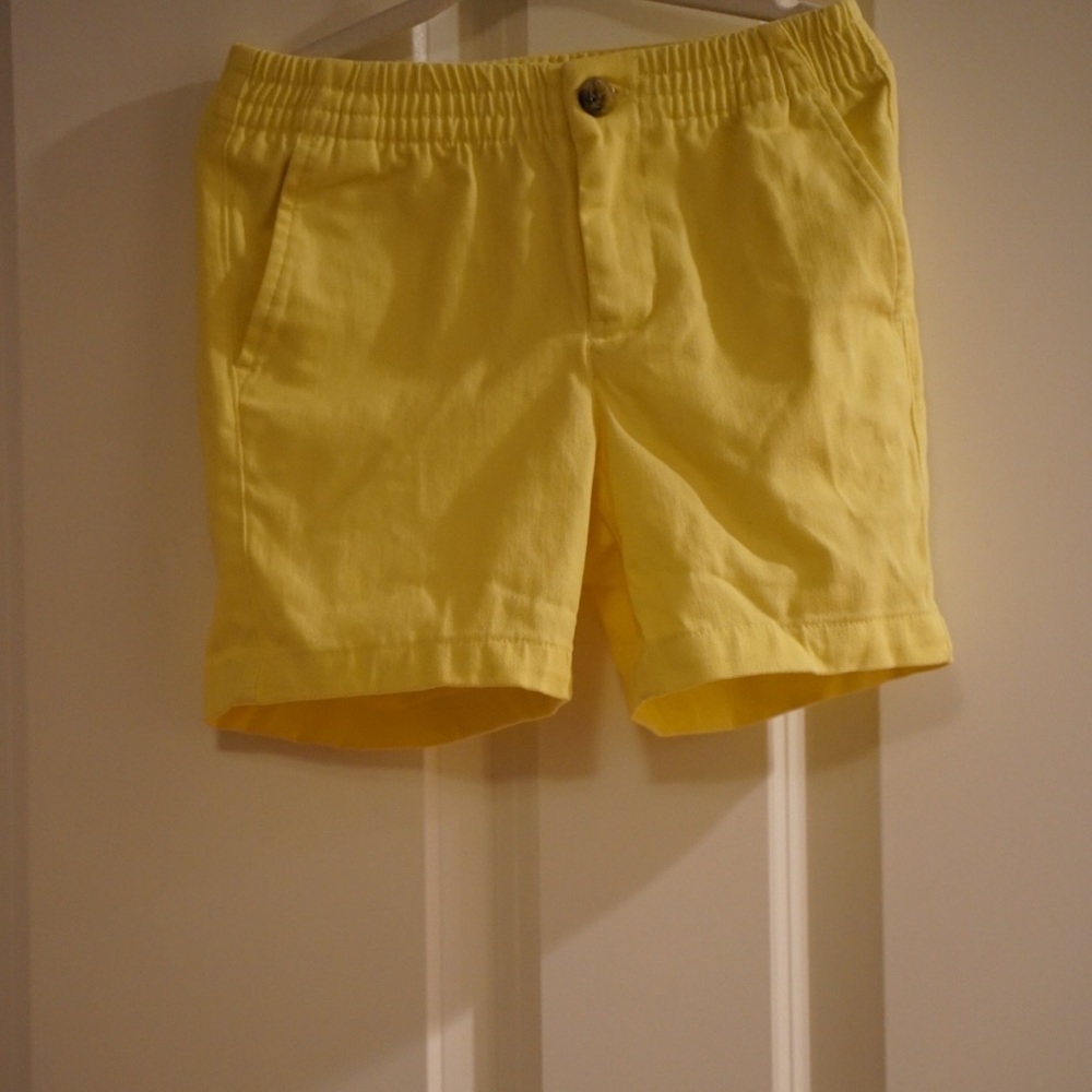 Janie and Jack Sunny Yellow Formal Shorts